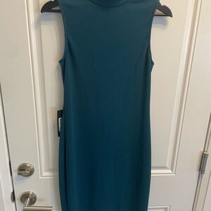 Marciano Teal Midi Dress